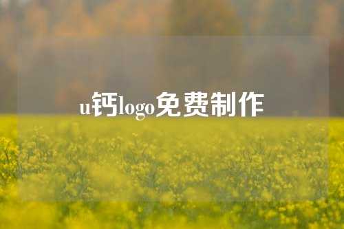 u钙logo免费制作