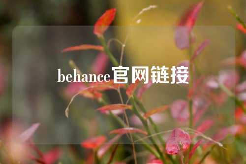 behance官网链接