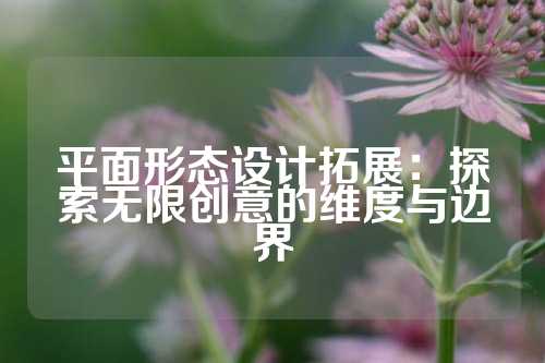 平面形态设计拓展：探索无限创意的维度与边界
