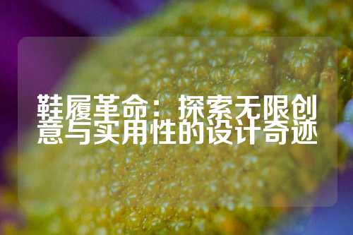 鞋履革命：探索无限创意与实用性的设计奇迹